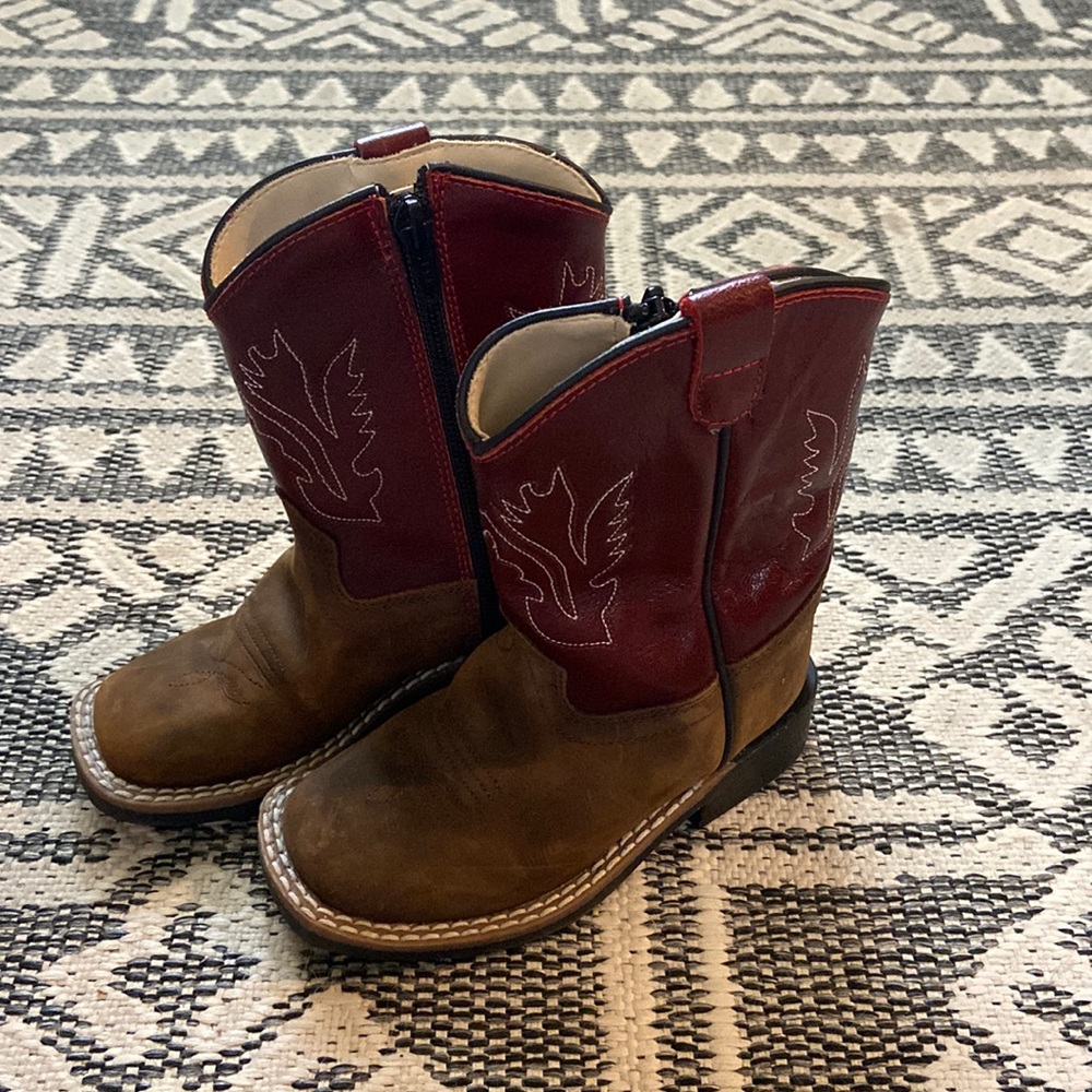 Toddler Boy Cowboy Boots Size 7.5